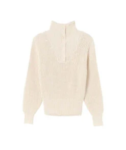 Thinking MUSusi Knitted Sweater - Pink -ULLA JOHNSON Clothing Shop Thinking MU Susi Knitted Sweater Pink 20231026192522