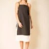 NKCTonic Two In One Dress - Grey -ULLA JOHNSON Clothing Shop Tonic Two In One Dress In Grey 20231101111104