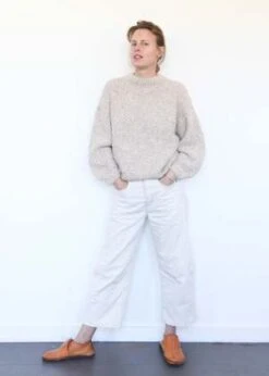 Micaela GregTwist Sweater - Oatmeal