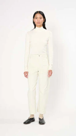 LemaireTwisted Pants - Clay White