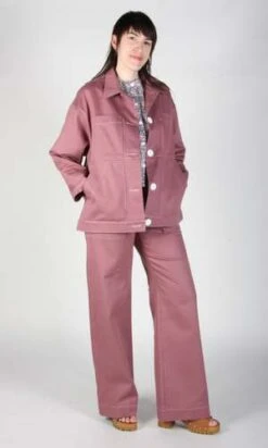 Birds Of North AmericaTystie Jacket - Nightfall Rose 15 Birds Of North AmericaTystie Jacket - Nightfall Rose -ULLA JOHNSON Clothing Shop Tystie Jacket Nightfall Rose 20230829224722 3