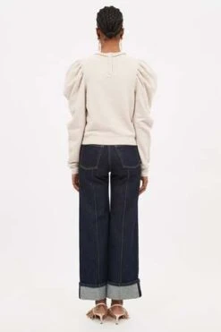 Ulla JohnsonDrew Pullover - Oatmeal Melange -ULLA JOHNSON Clothing Shop Ulla Johnson Drew Pullover Oatmeal Melange 20231031183024 2