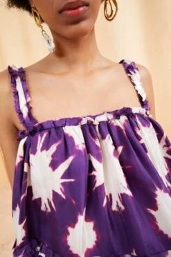 Ulla JohnsonSera Top - Cassis Blur -ULLA JOHNSON Clothing Shop Ulla Johnson Sera Top Cassis Blur 20230323012551 1