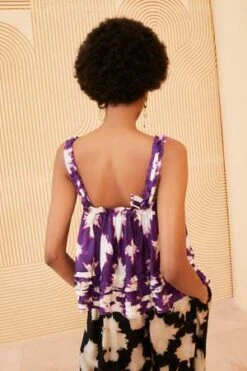 Ulla JohnsonSera Top - Cassis Blur -ULLA JOHNSON Clothing Shop Ulla Johnson Sera Top Cassis Blur 20230323012551 2