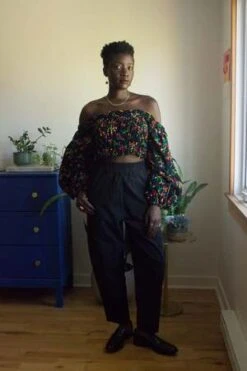 Ursa MinorLuna Pants - Black -ULLA JOHNSON Clothing Shop Ursa Minor Luna Pants Black 20231019040742