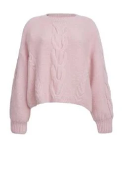 ELEVEN SIXVaida Sweater - Pastel Pink -ULLA JOHNSON Clothing Shop VAIDA SWEATER PASTEL PINK 20231027192911 3