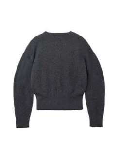 PureCashmere NYCVolume Sleeve Cardigan - Graphite 19 PureCashmere NYCVolume Sleeve Cardigan - Graphite -ULLA JOHNSON Clothing Shop Volume Sleeve Cardigan Graphite 20230925214342 2