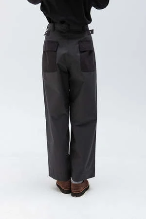 W'MenswearMarine Pants - Black/Grey 5 W'MenswearMarine Pants - Black/Grey - Image 3