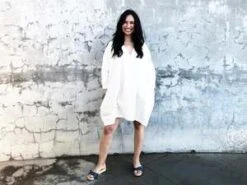 Happy French Ganghappyfrenchgang Dress - White -ULLA JOHNSON Clothing Shop White dress 20231028002900 2