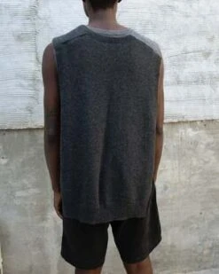 VINCETTAWool Vest - Black -ULLA JOHNSON Clothing Shop Wool Vest L 20231026010046 1