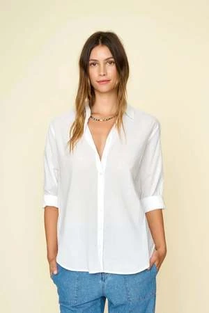 XirenaBeau Shirt - White 3 XirenaBeau Shirt - White