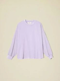XirenaHonor Sweatshirt - Pale Iris -ULLA JOHNSON Clothing Shop Xirena Honor Sweatshirt Pale Iris 20230821001920 2