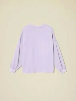 XirenaHonor Sweatshirt - Pale Iris -ULLA JOHNSON Clothing Shop Xirena Honor Sweatshirt Pale Iris 20230821001921