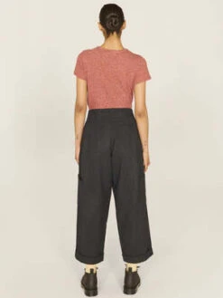 YMCGrease Wool Trouser - Navy -ULLA JOHNSON Clothing Shop YMC Grease Wool Trouser in Navy 20230922211332 1