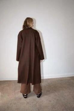 Zii RopaEarl Coat - Cocoa -ULLA JOHNSON Clothing Shop earl coat in cocoa 20231026030945