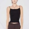 Giu GiuOnyx Nonna Cami - Black 1 Giu GiuOnyx Nonna Cami - Black -ULLA JOHNSON Clothing Shop giu giu Onyx Nonna Cami Black 20230330203558