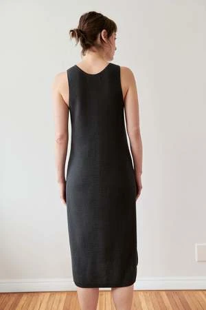 Wol HideLace Tank Dress - Washed Black 5 Wol HideLace Tank Dress - Washed Black - Image 3